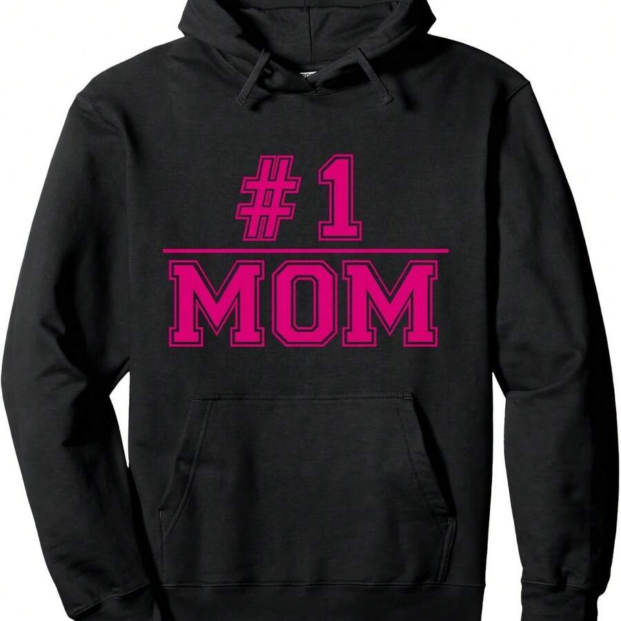 Sudadera con capucha con el número 1, regalo bonito para el Día de la Madre