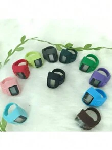 1pc Digital Middle East Arabic Ring Counter Finger Tally Counter Stress Relief Hand Press Counter