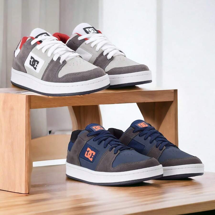 D-C M4nteca Skate Men's Casual Skater Sport Shoes 38 To 43 - Màu be - Xem 1