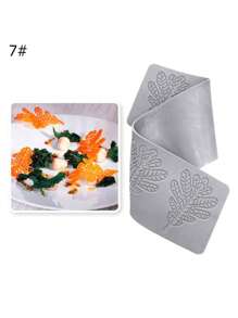 1pc Silicone Mold Coral Sugar Lace Mat DIY Silicone Cake Lace Mold For Cake Edge Decoration 3D Hollow Leaf Mold, Candy Mold For Gum Paste, Chocolate, Frosting, Butter, Soap - Multicolor - View 15