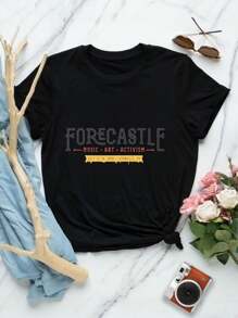 Forecastle Festival Louisville KY Women's T-Shirts Music Festival Tees Concert Shirts Kentucky Apparel - Negro - Ver 1