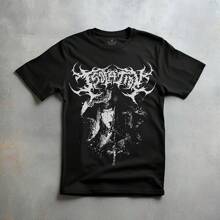 Gothic T-Shirt  Alt Clothing  Mall Goth  Trad Goth  Pastel Goth  Edgy Grunge Clothing  Gothic Clothes  Punk  Dark Academia  Y2K - Black - View 1