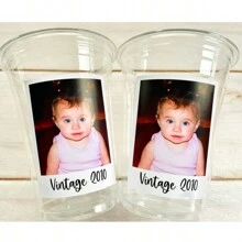 10/20pcs Custom Photo Party Decorative Stickers, Birthday, Customizable Stickers, Create Your Own Text, Personalized Birthday, Customized Cup Stickers Accessories, Essential Party Supplies, Gifts For Family, Friends, Holiday Items, Restaurant & Kitchen Tools, Can Be Stuck On Any Smooth Surface, Waterproof, Scratch-Resistant, No Color Difference - Suitable For Christmas, Birthday, Halloween, Thanksgiving, Ramadan, Valentine's Day, Easter And Various Holidays, Parties,Multi-Functional,Adjustable, Ornamental,Reusable,Exquisite,Adorable,High-Quality,Modern,Colorful,Cute,Comfortable,Stylish,Custom,Personalized,Unique,Ideal Gifts For Him,Ideal Gifts For Her,Boyfriend,Girlfriend,Dad,Mom,Family,Friends,Son,Daughter,Office,Tea Room,School,Home,Home Refresh,Customized Stickers - Multicolor - View 5