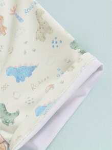 Baby Boys Swim Shorts Trunks Toddler Swim Shorts Swimsuits Infant Boys Bathing Suit Swimsuit Toddler Boy Swimwear - 藍白色 - 查看 5