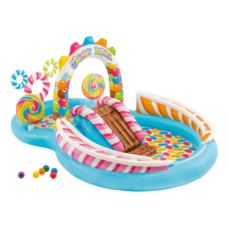 Centro de juegos hinchable INTEX candy zone ✅ Entrega 24/48h a España (península) - Multicolor - Ver 1
