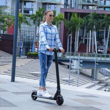 COBIZI E-Scooter Scooter électrique Portée de 25 km Vitesse de 20 km/h Scooter électrique pliable pour adultes Enfants Capacité de charge jusqu'à 100 kg Frein et amortisseur Affichage LED Pneus en caoutchouc solide Vélo électrique
