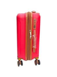 10KG TRAVEL SUITCASE, 360 WHEELS, 100% POLYPROPYLENE HARD CASE MADERIAL - Red - View 4
