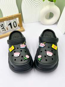 Damen EVA rutschfeste, weiche und dicke Sohlensandalen, geeignet für Urlaub, Freizeitveranstaltungen und alle Innen- und Außenanlässe, bieten ein modisches und bequemes Trageerlebnis, hochwertige Damensandalen mit Accessoires