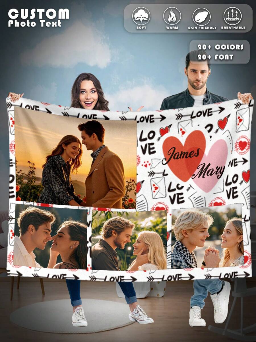 1 件定制名字床毯、带名字的个性化床上用品毯、个性化毛毯、可爱动物毯、最佳儿童毯、舒适毯、家庭礼物、生日礼物、圣诞礼物、个性化礼物、儿童节礼物、给儿子/女儿的礼物、给朋友的礼物、给孩子的礼物