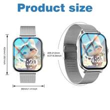 Smart Watch, Wireless Calling /Dial, Multi -Sport Mode,Suitable For Men And Women,Information Reminder,Sports Watches, Suitable For IOS Phones/Android - 彩色 - 查看 5