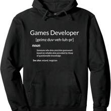 Funny Games Developer Definition Pullover Hoodie
