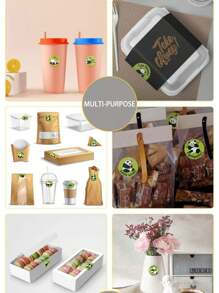 500pcs Cute Panda Paw Stickers, Mini Inspirational Colorful Stickers, 50pcs Cartoon Doodle Reminder Stickers, DIY Labels Decal Stickers For Gift Wrapping, Laptops, IPads, Guitars, Water Bottles, Diaries, Bumpers, Skateboards, Phones