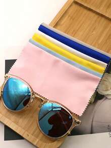Glasses Cleaning Cloth Anti-Fog Glasses Cloth Glass Cleaning Cloth For Eyeglasses Phone Camera Lens For Back To School Office Gym Travel Essential - Multicolor - View 3