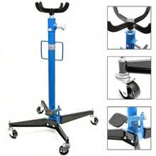 Transmission Jack 0.5T HeavyDuty Hydraulic Gearbox Auto Part Lifter Hoist Stand - Blue - View 5