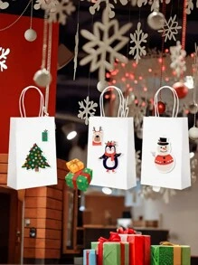 5/10/20/50/100 pièces Sac cadeau personnalisé, sac en papier de 21 x 11 x 27 cm avec poignée, sac en papier réutilisable petit, moyen et grand pour , sac pour produits de au détail, sac cadeau d'anniversaire, sac cadeau de mariage, sac cadeau de fête, style élégant et simple, personnalisé, unique pour anniversaires, anniversaires, usage quotidien, mariages, remise de diplômes, soirée de promo, fêtes, fournitures scolaires, rentrée scolaire, bureau, école, salle de classe, cadeaux pour enseignants, université, collègues, chambres étudiantes, pour garçons et filles, adolescents, élèves de collège et de lycée, étudiants universitaires, première année, deuxième année, élèves