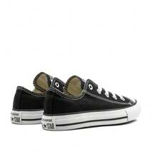 Tenis Converse  Negro Chuck Taylor Clásico All Star Ox  Original - Negro - Ver 3