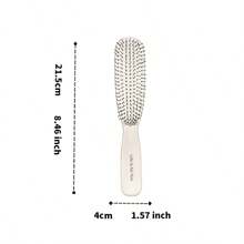 Miniso Lược massage da đầu - Trải nghiệm như ở SPA cho việc chăm sóc tóc khô và ướt (1 CÁI) - Bạc - Xem 2