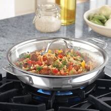 Calphalon Triply Stainless Steel 8-Inch Omelette Fry Pan - 12-Inch - View 2