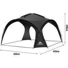 SANDIARIO Casa de Campaña, Casa de Campaña 10 Personas, Tela Oxford Ligera 150D, Camping al Aire Libre, Portátil y Plegable, Adecuado para Actividades al Aire Libre, Camping, Picnic, Playa, Patio. - 1 - Ver 6