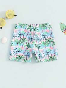 Young Boys Swimwear - 粉色 - 查看 3