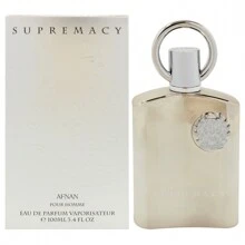 Supermacy Silver By Afnan For Men - 3.4 Oz EDP Spray - Clear - View 1