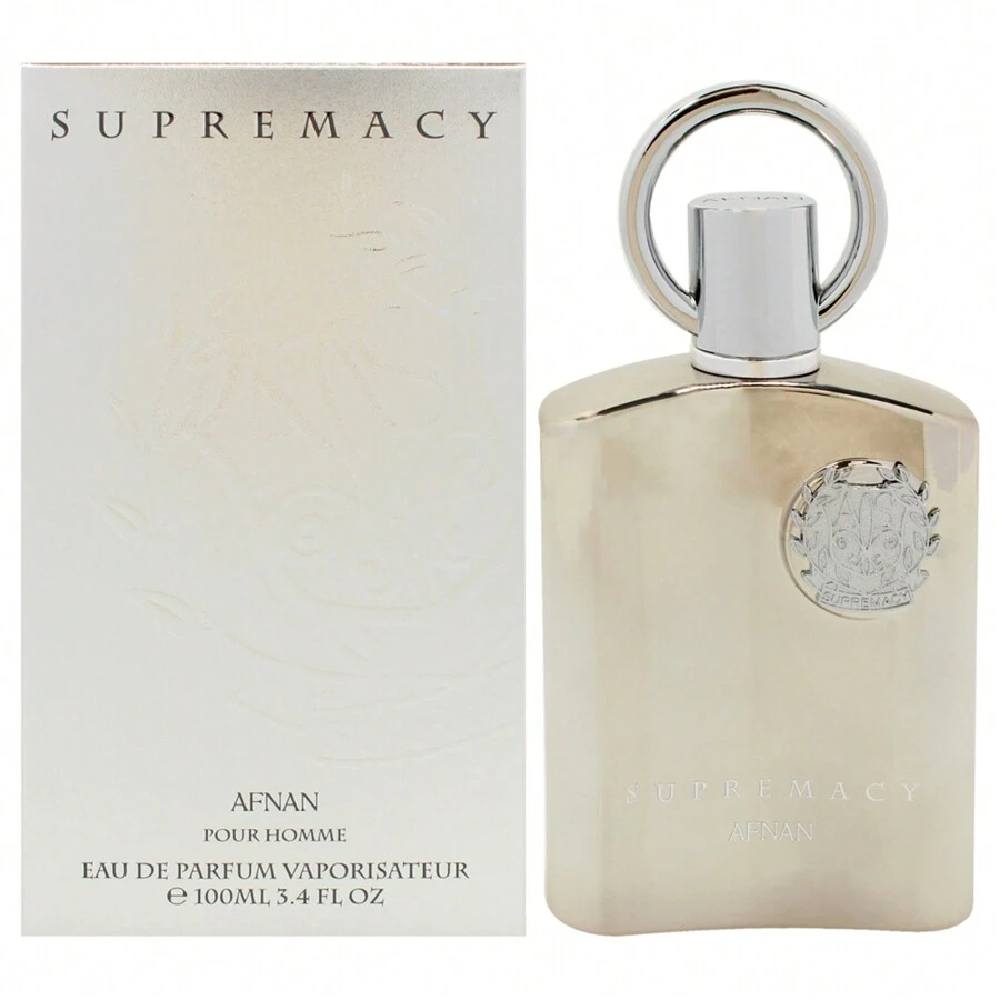 Supermacy Silver By Afnan For Men - 3.4 Oz EDP Spray - Clear - View 1