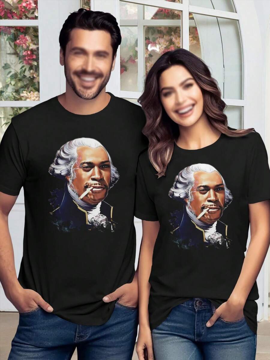 Dave Chappelle Women's T-Shirts Funny Stylish Comfortable Tees - Black - View 1