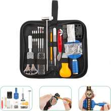 Professional Spring Bar Tool Set, 147 Pcs Multifunctional  Watch Repair Tool Kit, Watch Battery Replacement Tool Kit Remover Watch Case ,Watch Band Link Pin Tool Set With Carrying Case - As Shown - View 3