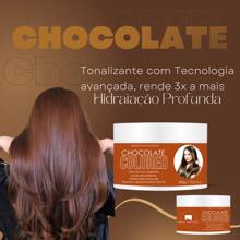 Chocolate Toning Mask Without Ammonia - 100% Natural Results - Chocolate Brown - View 4