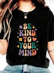 Mindfulness Matters Positive Vibes For Mental Wellness T-Shirt