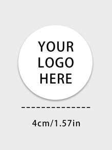 1.57 Inch Customized Stickers/LOGO Stickers/Wedding Stickers/Design Your Own Stickers/Personalized Stickers/Custom Stickers, Customized Logo Bag Sealing Stickers, Birthday Christening Stickers, Design Your Own Stickers, Personalized Stickers, Business Logo Stickers