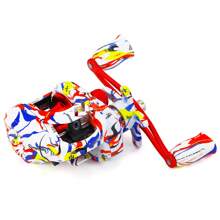 SOUGAYILANG New Asymmetric Pattern Design Ambidextrous Fishing Reel, Aluminum Alloy, 7.2:1 High-Speed Gear Ratio, Magnetic Brake System, Suitable For Smooth Casting In Fresh And Salt Water - Multicolor - View 11