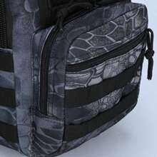 STAR SHOP Mochila Militar Transversal Bolsa de Lado Masculina Shoulderbag de Peito - Cinza - Visão 4