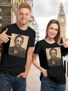 Vintage Jakob Dylan Fan Art Graphic Tee - Women's 80s Style T-Shirt