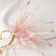 Women Fairy Ear Cuffs Beautiful Clip-On Mermaid Earrings Fashion Ear Cuffs Cosplay Accessories