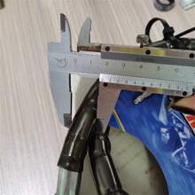 Padlock For Motorcycle Bicycle Bike Helmet Gate Chain Door Security Anti-Theft Thick Lock - 黑色 - 查看 5