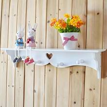 1Pcs Heart Floating Shelves Shaped Floating Wall Shelf Storage Shelf Mounted Storage Display Rack Bookshelf For Home Storage DecorationRoom Decor - White - View 8