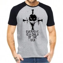 T-Shirt Shirt One Piece Whitebeard Anime Nerd Cosplay