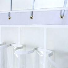 24 Pocket Clear Over The Door Non Woven Closet Shoe Organizer Shelf - Arctic White - 單身的 - 查看 7