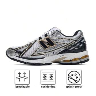 New Balance حذاء رياضي سلسلة 1906R، جزمة تدريب ذات وسادة كلاسيكية للرجال والنساء، أحذية تمرين ولياقة بدنية M1906RA-D