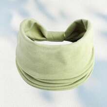 1 件新款女士扎染弹性头带，十字结设计，佩斯利图案，柔软头巾，适合女孩、瑜伽、运动、健身 - 彩色 - 查看 9