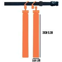 DEFIT حزام علم أمريكي لرياضة كرة القدم، أشرطة بلاستيكية ملونة لجذب أطفال لعبة ألتقاط وتمزيق الأعلام من حول الخصر