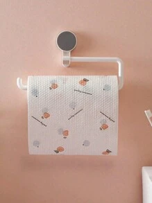 50/100 件松垮抹布、一次性厨房巾、可洗洗碗巾、抹布、不粘油抹布、除油湿巾、家用抹布、干布、清洁用品、清洁工具（随机印刷） - 彩色 - 查看 5