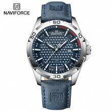 NAVIFORCE Naviforce Marca Homens Moda Relógios De Quartzo Masculino Pulseira Esporte Relógios De Pulso À Prova D'Água Calendário Relógio