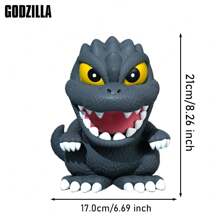 WB 1/2 STUKS Kaiju en Mecha Kaiju Muntbank Koppels Cadeaus Figuur PVC Bank Geldbesparende Doos Verzamelbare Film Randapparatuur Voor Wisselgeld Opslag Valentijnsdag Decoratie Verrassing Officieel Gelicentieerd Veilige Verpakking Beste Cadeaus