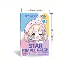 Parches para el acné con forma de estrella y corazón - Unisex, parches ultrafinos y transpirables, incoloros y sin olor, suaves y seguros para todo tipo de piel, sin parabenos, sin fragancia, perfecto para ocultar, de varios tamaños