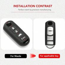 Funda de moda para llaves de coche, protector de llavero para 2 3 5 6 BL BM GJ Atenza/Axela/Demio CX-3 CX3 CX-5 CX5 CX7 CX-9 CX8