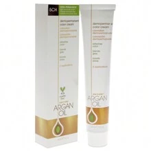 Argan Oil Demi-Permanent Color Cream - 5CH Light Chocolate Brown By One N Only For Unisex - 3 Oz Hair Color - Brown - View 3