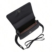 Women's Children's Hand And Crossbody Blogger Bag - màu đen - Xem 2