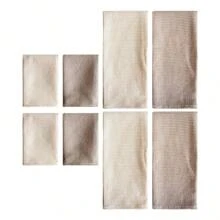 4pcs Set Mixed Color Solid Waffle Texture Dish Cloths/Cleaning Rags/Kitchen Towels, Fluffy Soft Absorbent Cleaning Cloths, Suitable For Washing Dishes, Household Cleaning, Housewarming Gifts